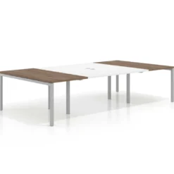 Mesa de cabecera kube para bench 166 estructura aluminio