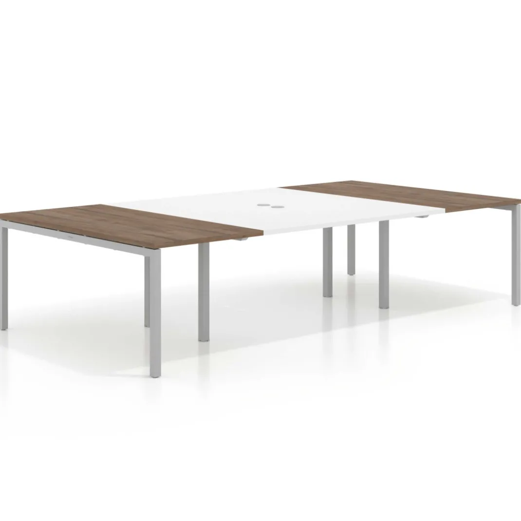 Mesa de cabecera kube para bench 166 estructura aluminio