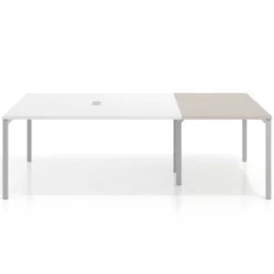 Mesa de cabecera kube para bench 166 estructura aluminio