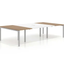 Mesa de cabecera kube para bench 166 estructura aluminio