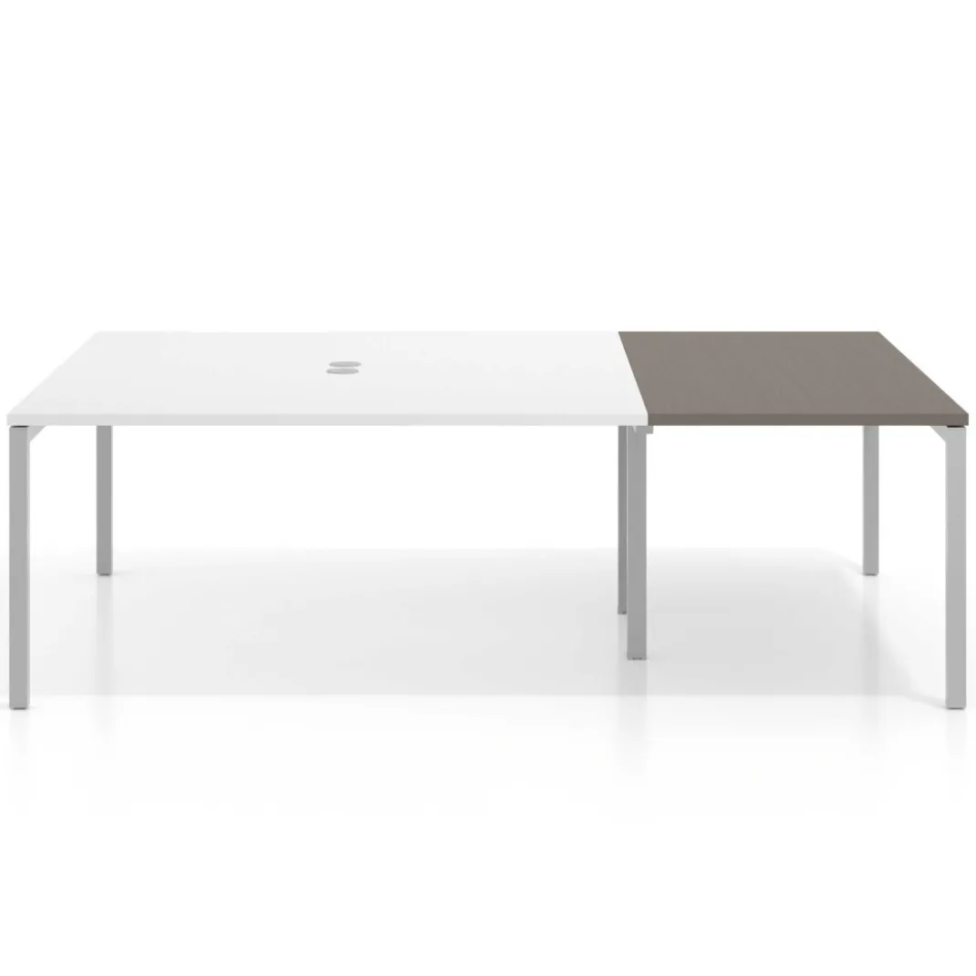 Mesa de cabecera kube para bench 166 estructura aluminio