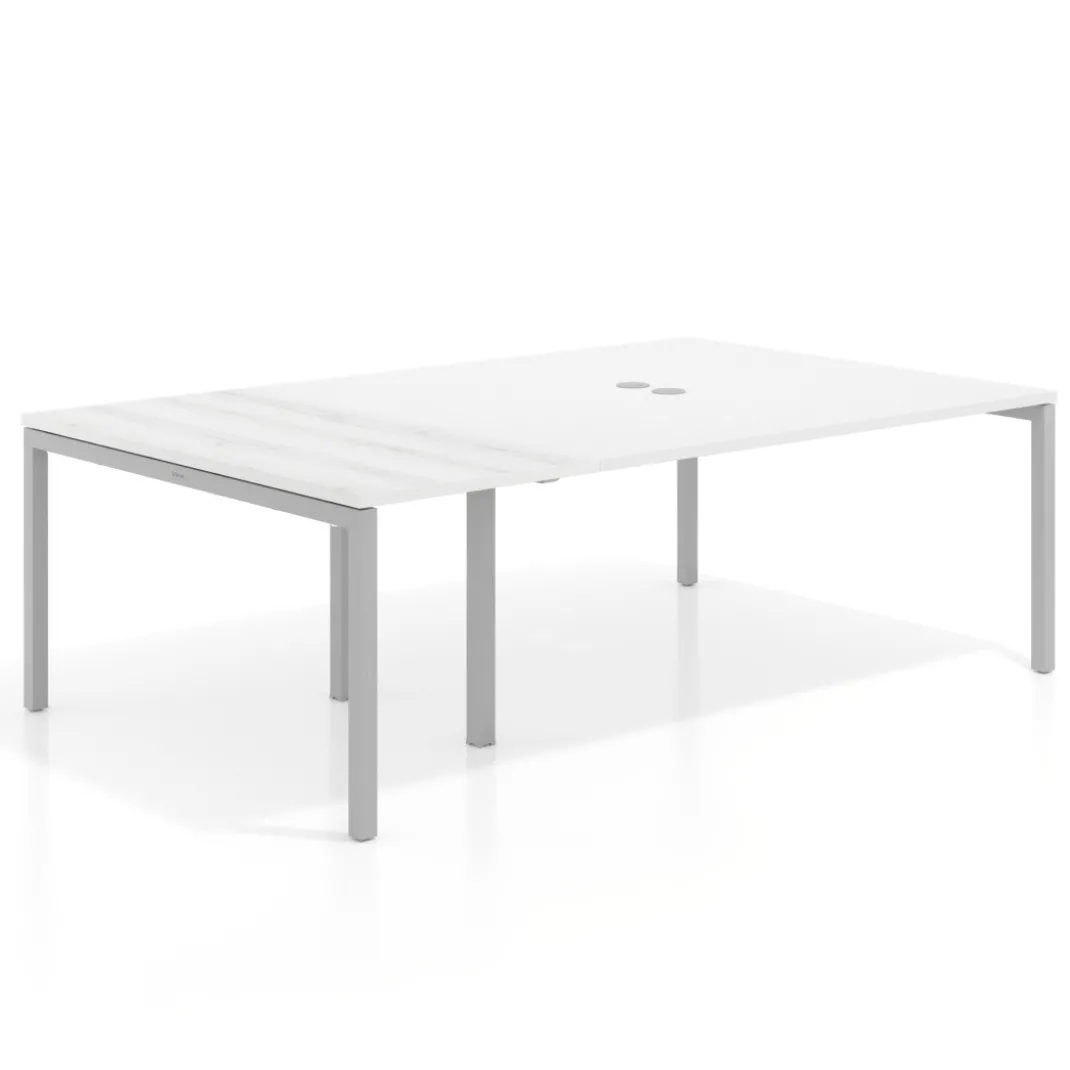 Mesa de cabecera kube para bench 142 estructura aluminio