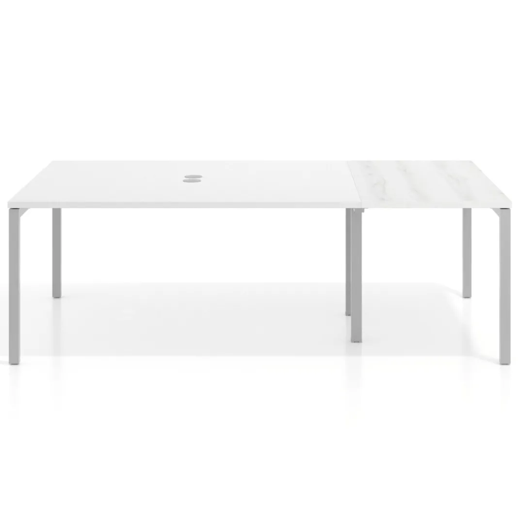 Mesa de cabecera kube para bench 142 estructura aluminio