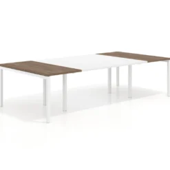 Mesa de cabecera kube para bench 142 estructura blanca