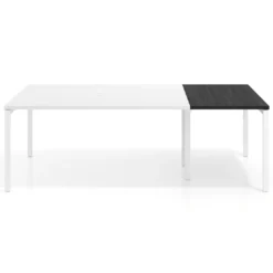 Mesa de cabecera kube para bench 142 estructura blanca