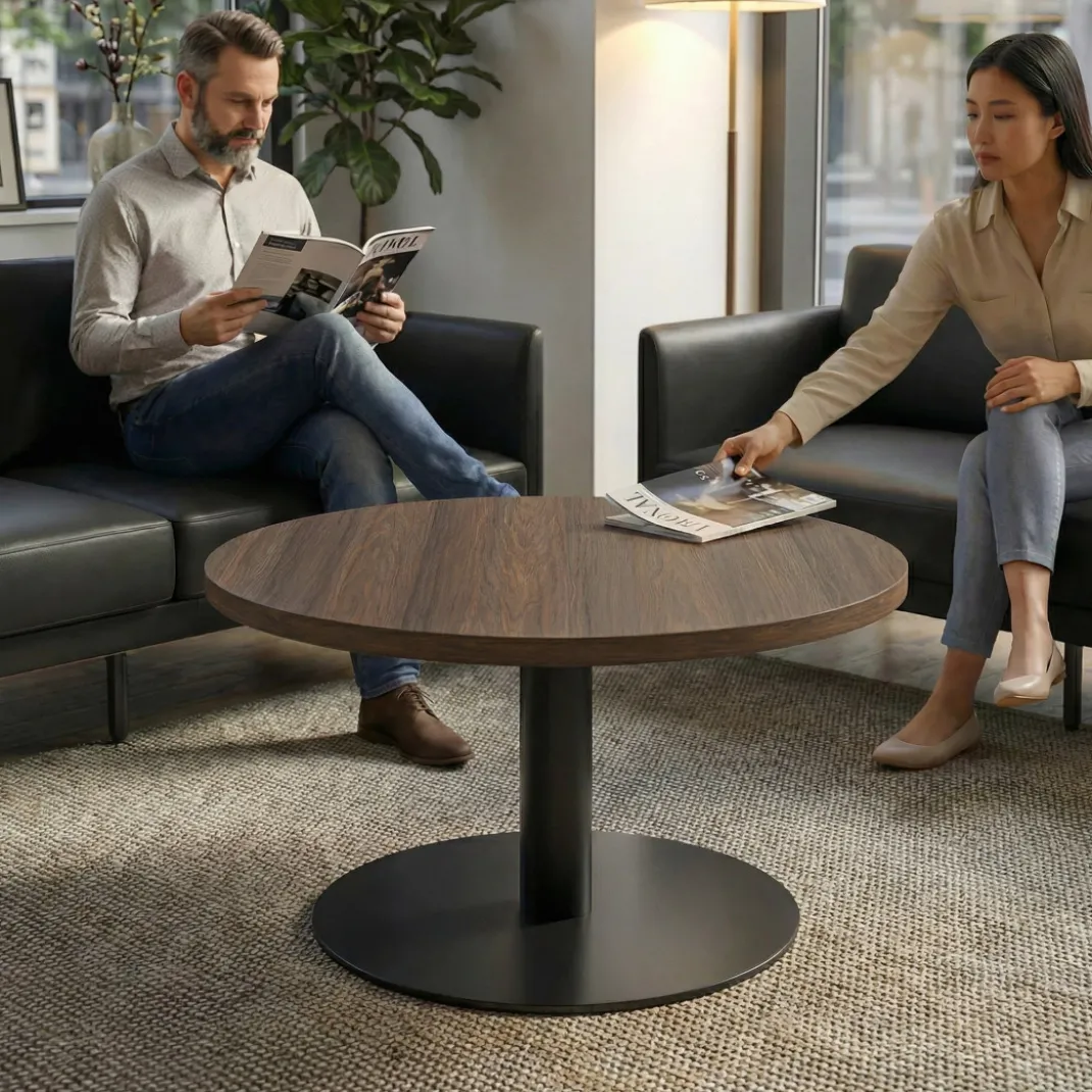 Mesa de centro Atrium estructura negra