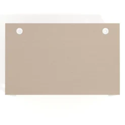 Mesa de dirección Kube fondo 100cm estructura blanca