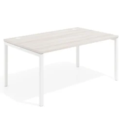 Mesa de dirección Kube fondo 100cm estructura blanca