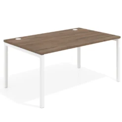 Mesa de dirección Kube fondo 100cm estructura blanca
