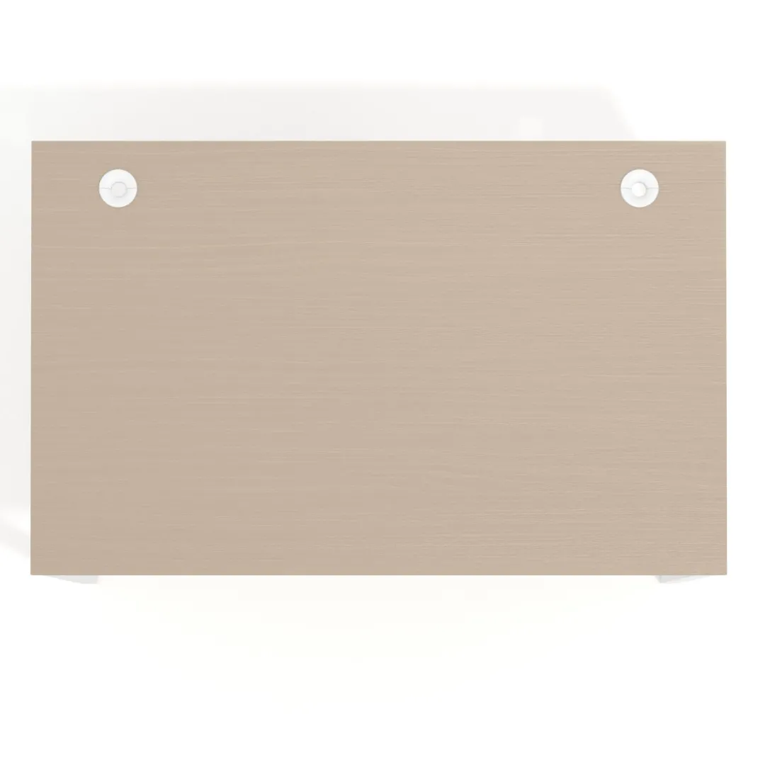 Mesa de dirección Kube fondo 100cm estructura blanca