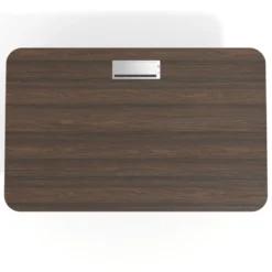 Mesa de dirección Tekno, patas de aluminio inyectado, estructura cromada
