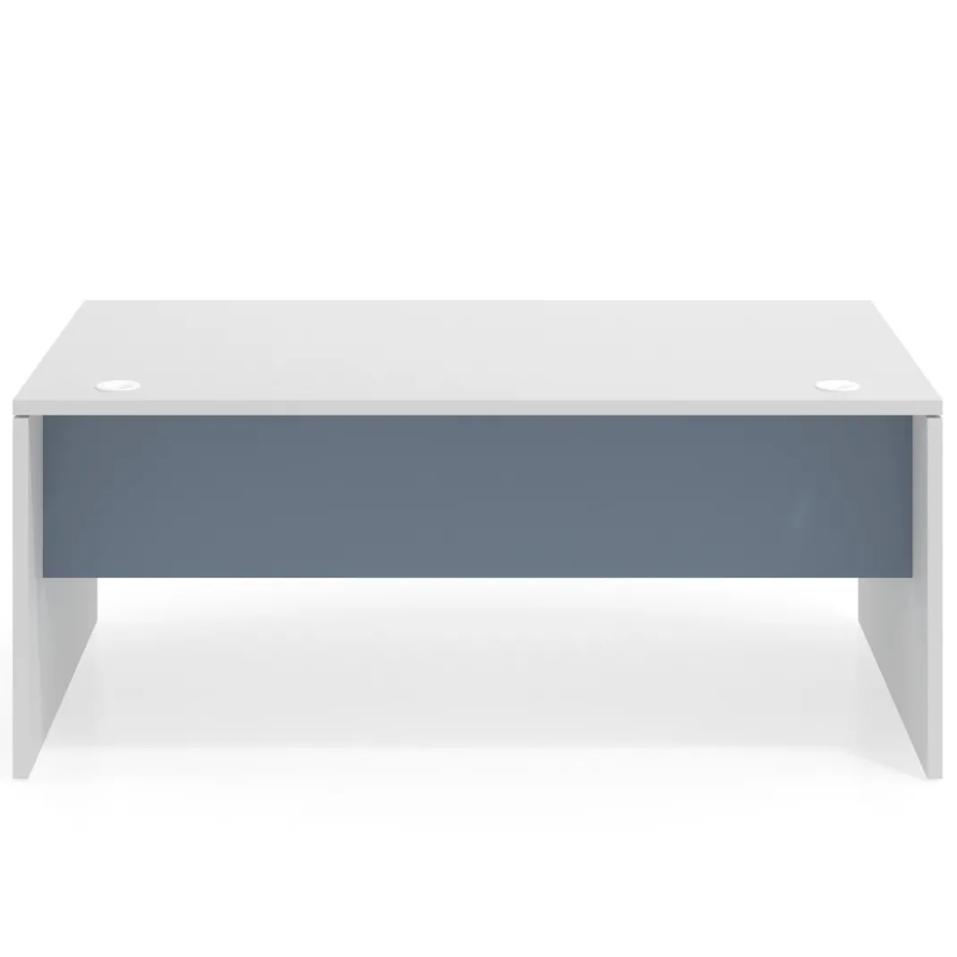 Mesa de Dirección Work Plus fondo 100 estructura blanco mate