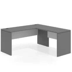 Mesa de Escritorio con ala Work Plus fondo 60 diseño bicolor