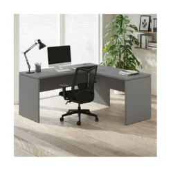 Mesa de Escritorio con ala Work Plus fondo 60 diseño monocolor