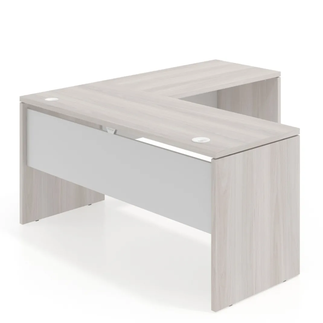 Mesa de Escritorio con ala Work Plus fondo 60 estructura california