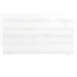 Mesa de escritorio Delta, fondo 80cm, estructura blanca