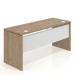Mesa de Escritorio Estrecha Work Plus fondo 60 estructura naturale