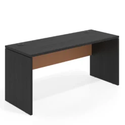 Mesa de Escritorio Estrecha Work Plus fondo 60 estructura bocamina