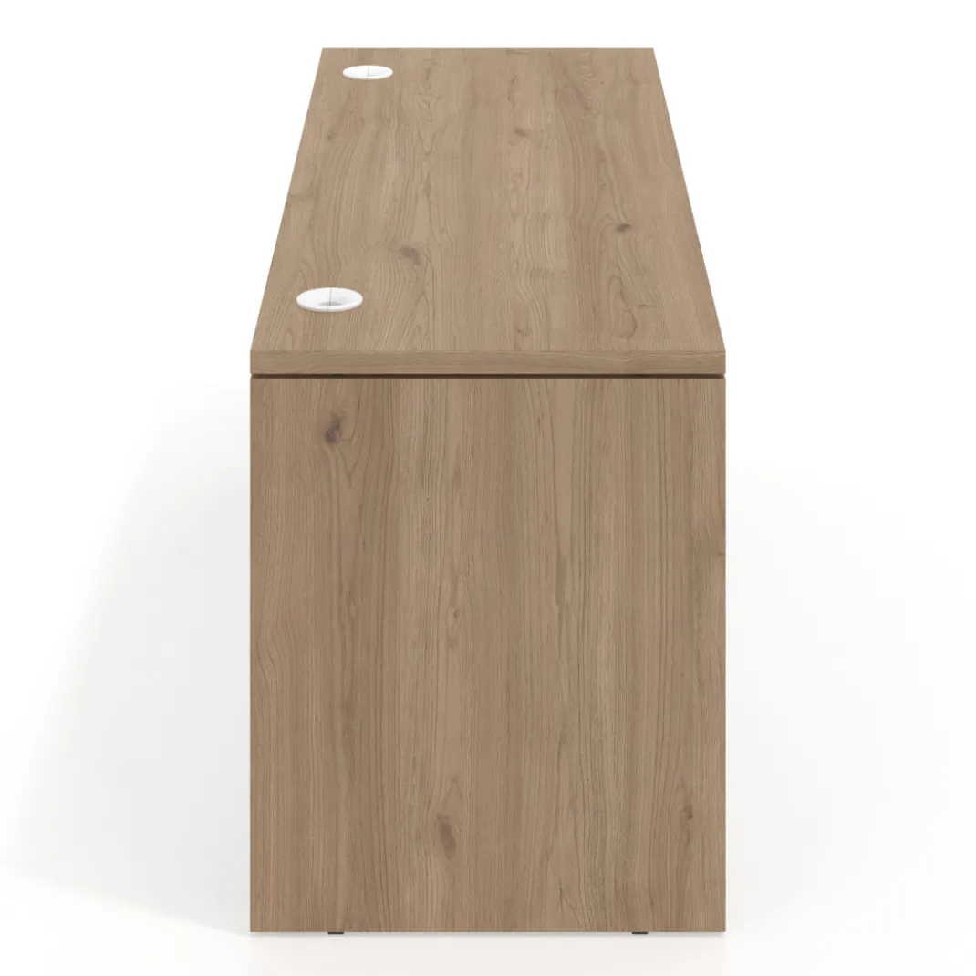 Mesa de Escritorio Estrecha Work Plus fondo 60 estructura naturale