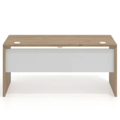 Mesa de Escritorio Estrecha Work Plus fondo 60 estructura naturale