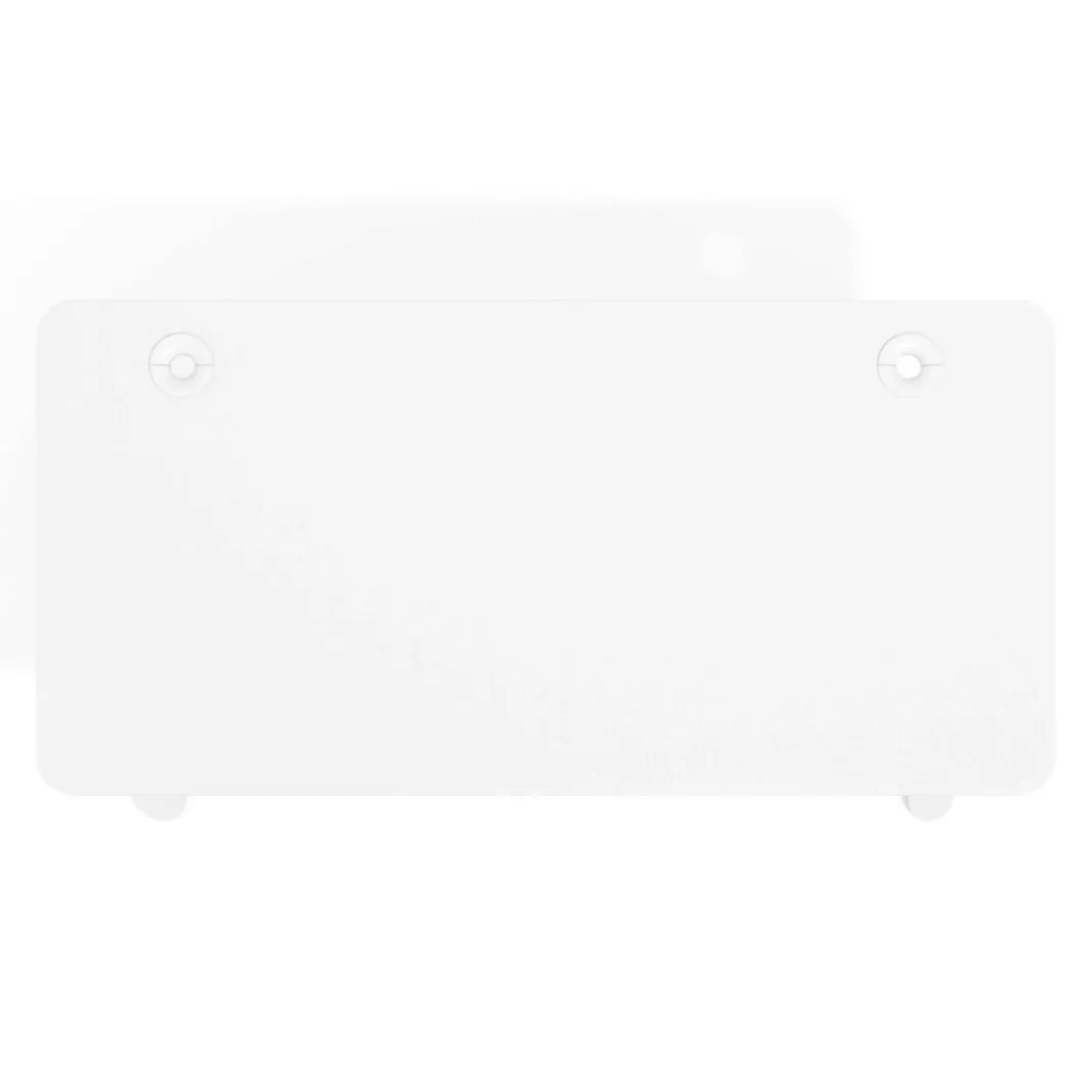 Mesa de Escritorio pata en T, fondo 68cm, estructura blanca, sobre ergonómico