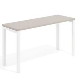 Mesa de formación fondo 50cm Kube estructura blanco