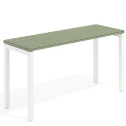 Mesa de formación fondo 50cm Kube estructura blanco