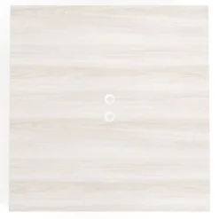 Mesa de juntas rectangular fondo 166 cm, estructura blanca