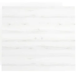 Mesa de oficina doble UvePro fondo 142, cantos rectos, estructura blanca/madera