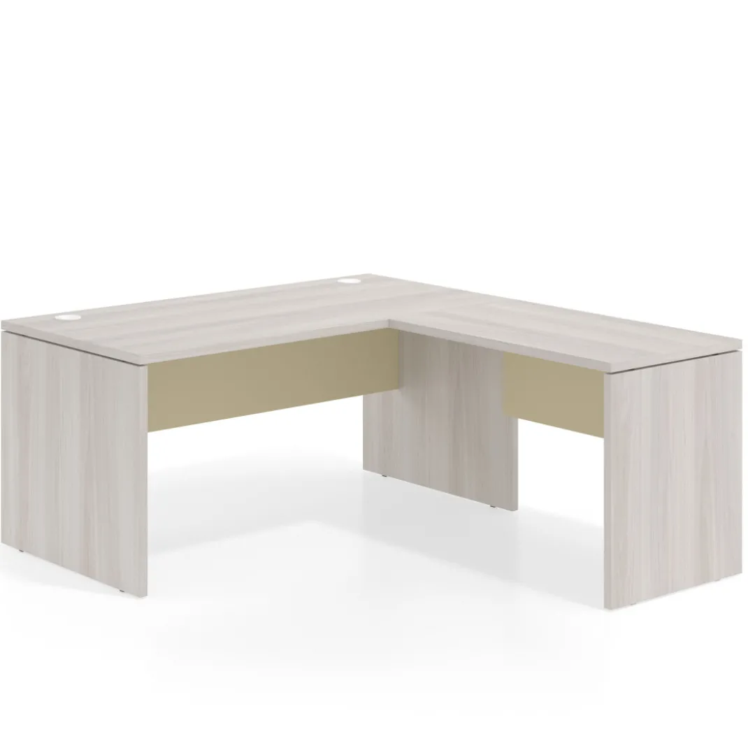 Mesa de Oficina en L Work Plus fondo 80 estructura california