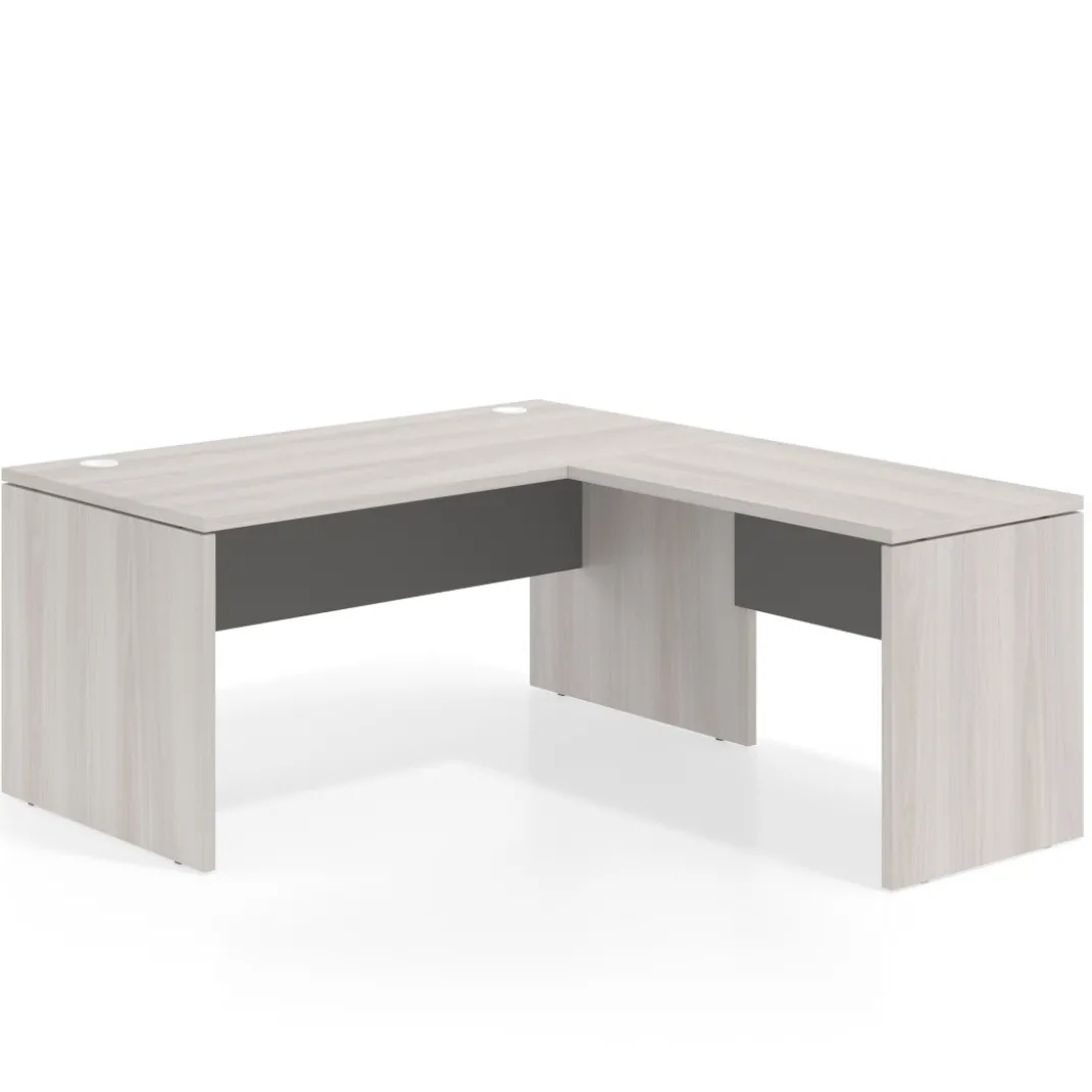 Mesa de Oficina en L Work Plus fondo 80 estructura california
