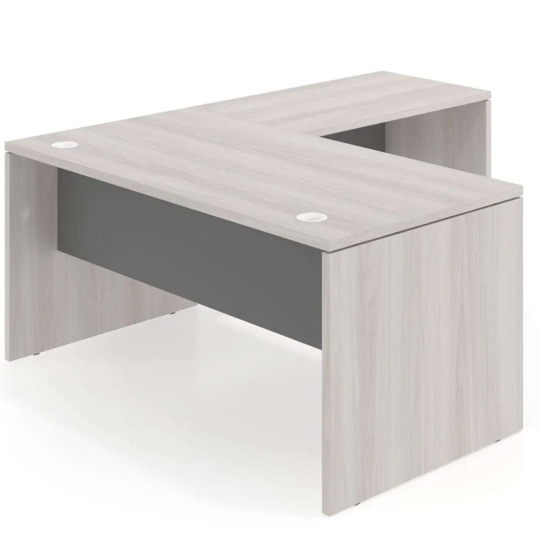 Mesa de Oficina en L Work Plus fondo 80 estructura california