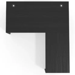 Mesa de Oficina en L Work Plus fondo 80 estructura bocamina