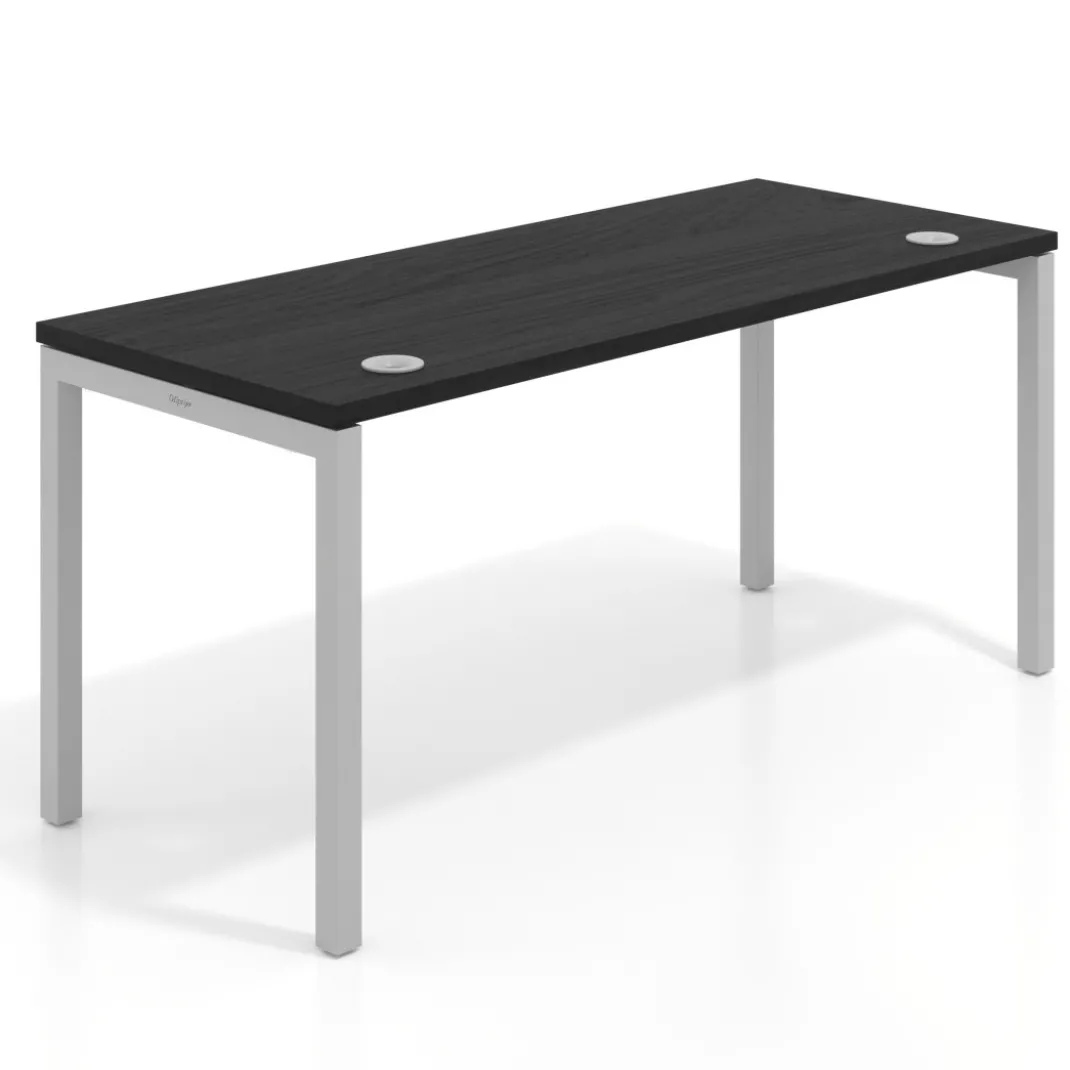 Mesa de oficina Kube fondo 68cm estructura aluminio