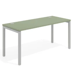 Mesa de oficina Kube fondo 68cm estructura aluminio