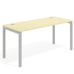 Mesa de oficina Kube fondo 68cm estructura aluminio