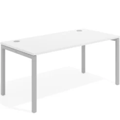 Mesa de oficina Kube fondo 80cm estructura aluminio