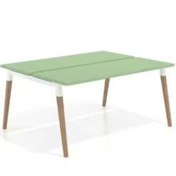 Mesa de oficina multipuesto Arki para 2 personas fondo 126 cm