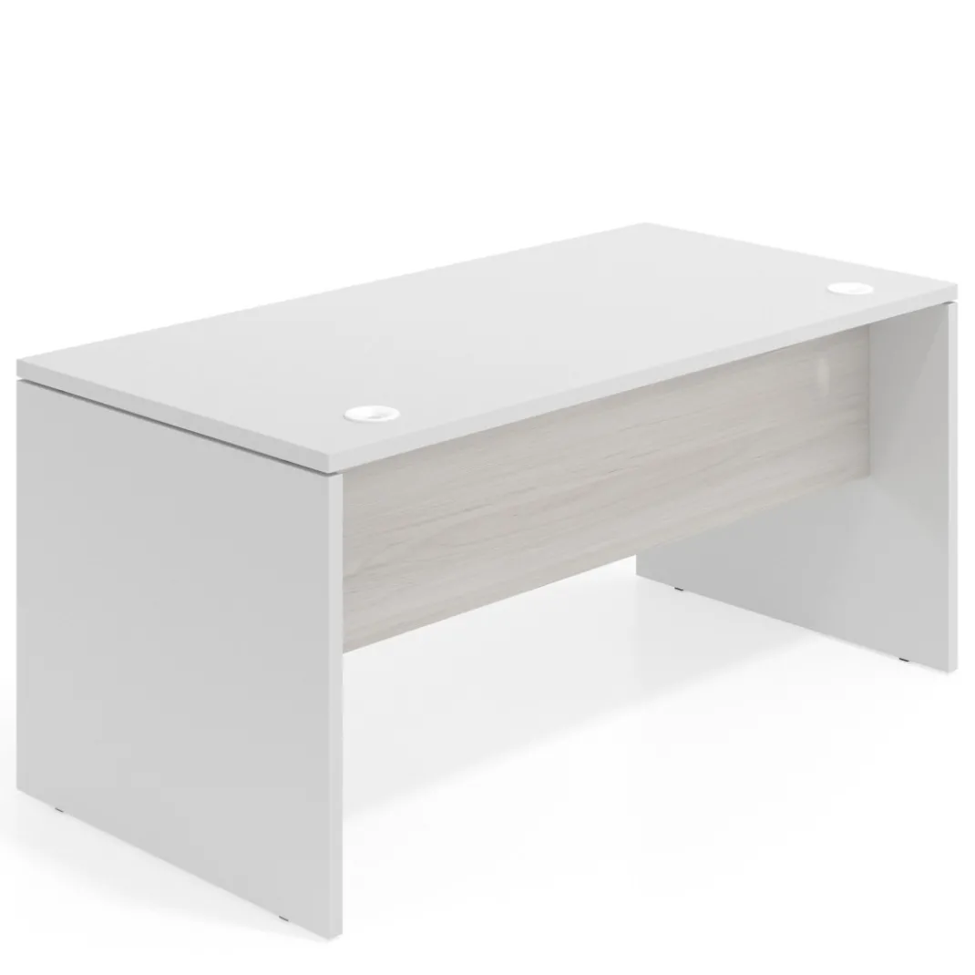 Mesa de Oficina Work fondo 80 estructura bicolor