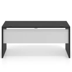 Mesa de Oficina Work Plus fondo 80 estructura bocamina