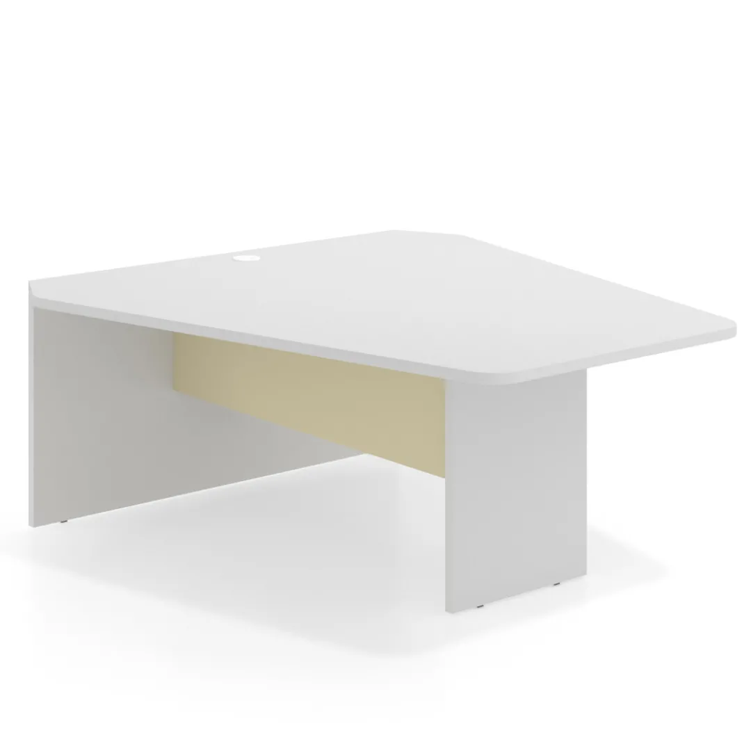 Mesa de Videoconferencias WorkPlus estructura blanco mate