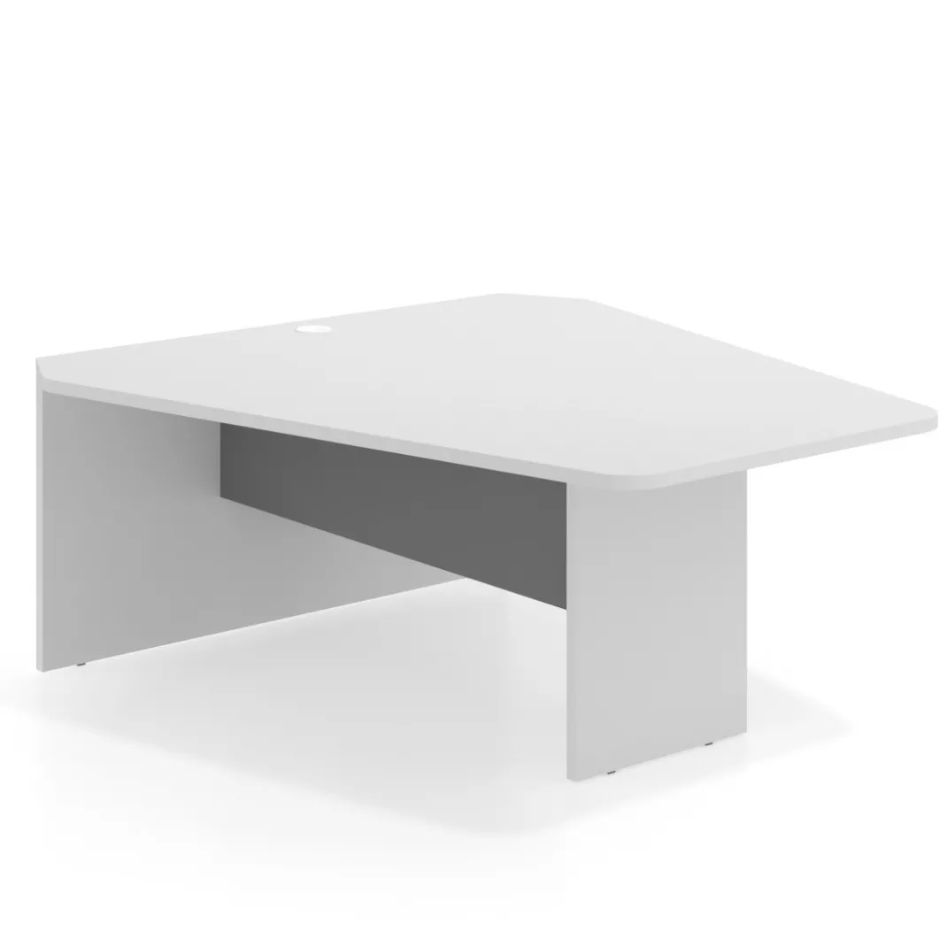 Mesa de Videoconferencias WorkPlus estructura blanco mate