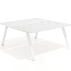 Mesa multipuesto UvePro Bench fondo 166 cm, estructura blanca