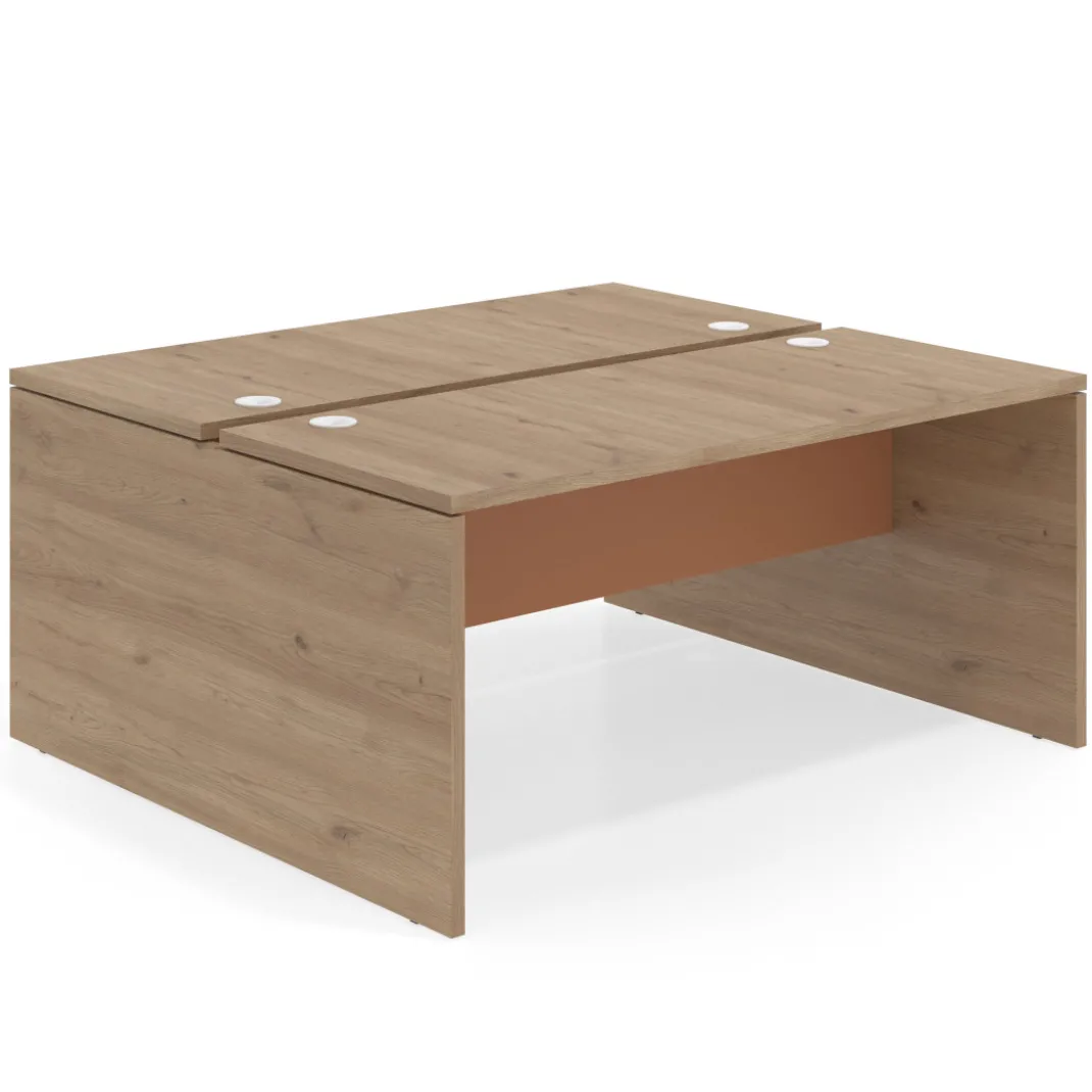 Mesa Multipuesto Work Bench fondo 142 estructura naturale