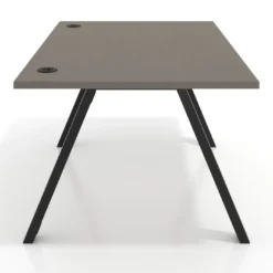 Mesa oficina de diseño UvePro fondo 100cm, estructura negra