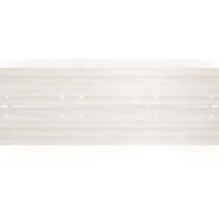 Mesa oficina multipuesto bench Delta triple, fondo 166cm estructura blanca