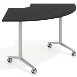 Mesa plegable pivot corner, estructura aluminio, canto 16cm