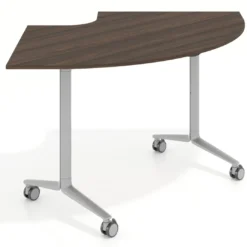Mesa plegable pivot corner, estructura aluminio, canto 16cm
