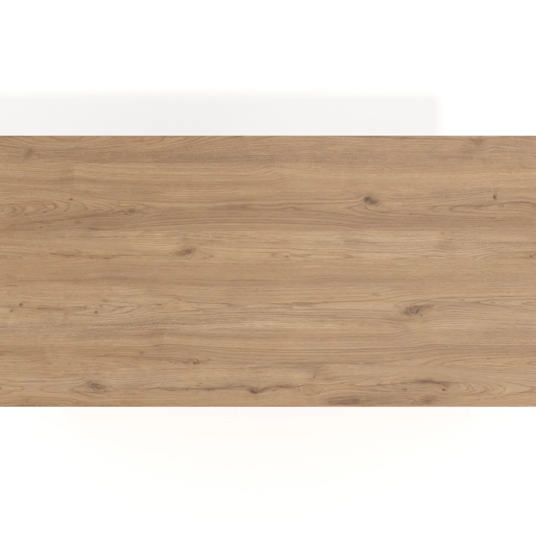 Mesa plegable pivot rectangular, estructura aluminio, canto 16cm