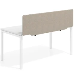 Pantalla acústica Hover forma con guía de aluminio, tapizado PET